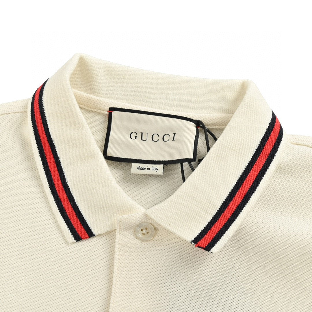 Gucci Flame Logo Polo Shirt