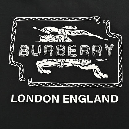 Burberry London England Black Graphic T-Shirt