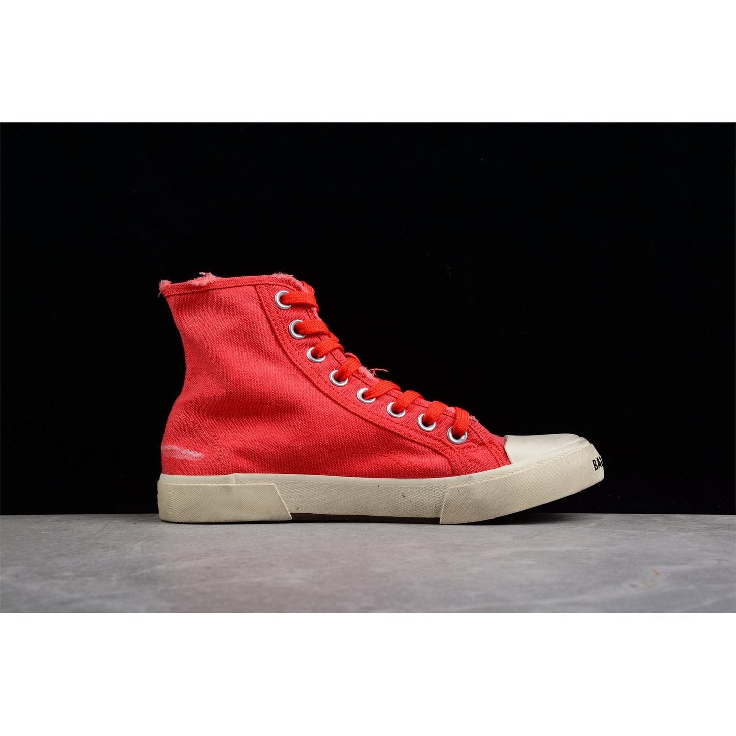 BALENCIAGA PARIS HIGH VULC DESTR x RED