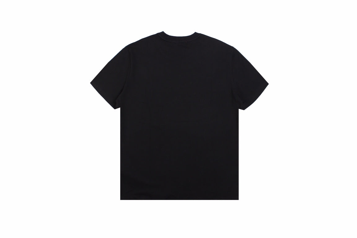 GUCCI x BALENCIAGA FLOWER LOGO T-SHIRT BLACK