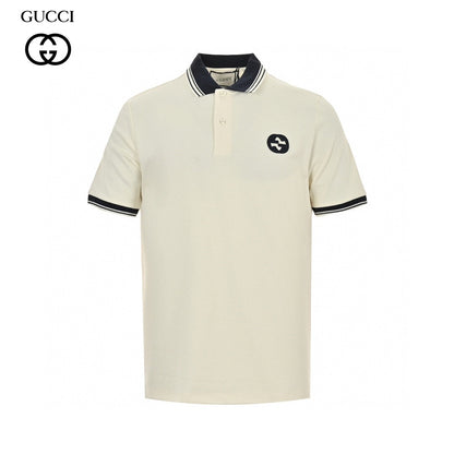 Prada Logo Patch Polo Shirt