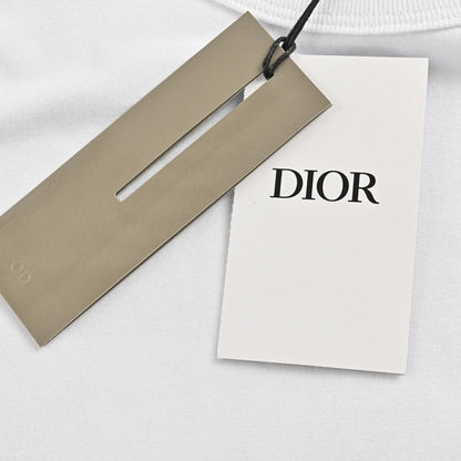 Dior T-Shirt - Multicolor Vertical Logo