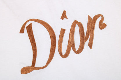 Dior Script Logo T-Shirt (White)