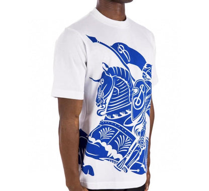 Burberry Knight Print T-Shirt - White