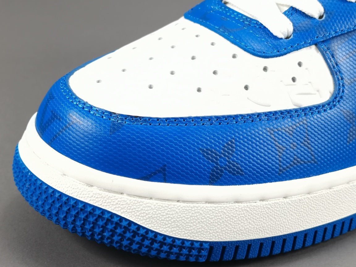 NIKE AIR FORCE 1 x LOUIS VUITTON BLUE/WHITE