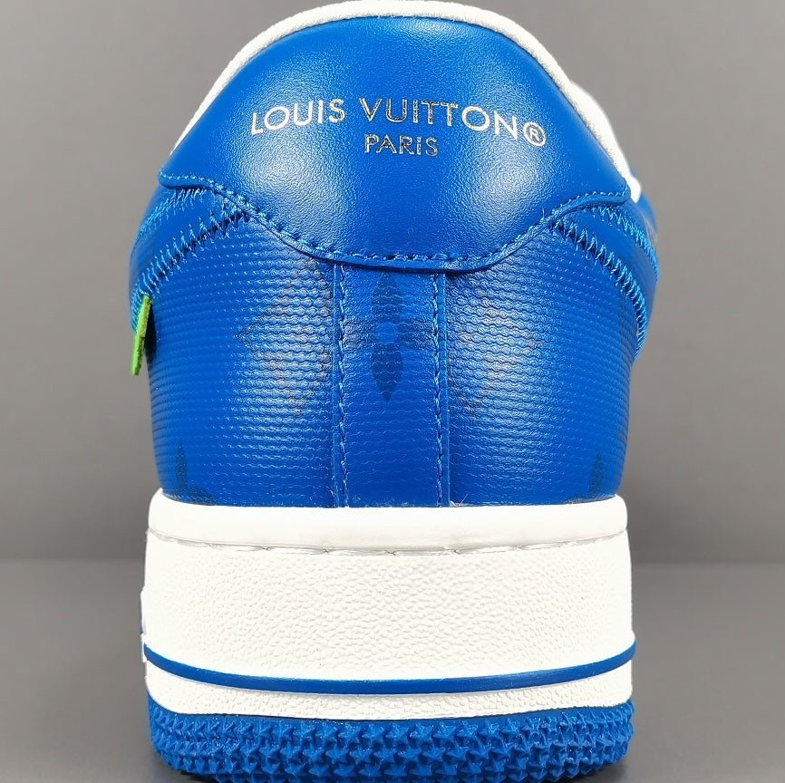 NIKE AIR FORCE 1 x LOUIS VUITTON BLUE/WHITE