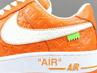 NIKE AIR FORCE 1 x LOUIS VUITTON ORANGE