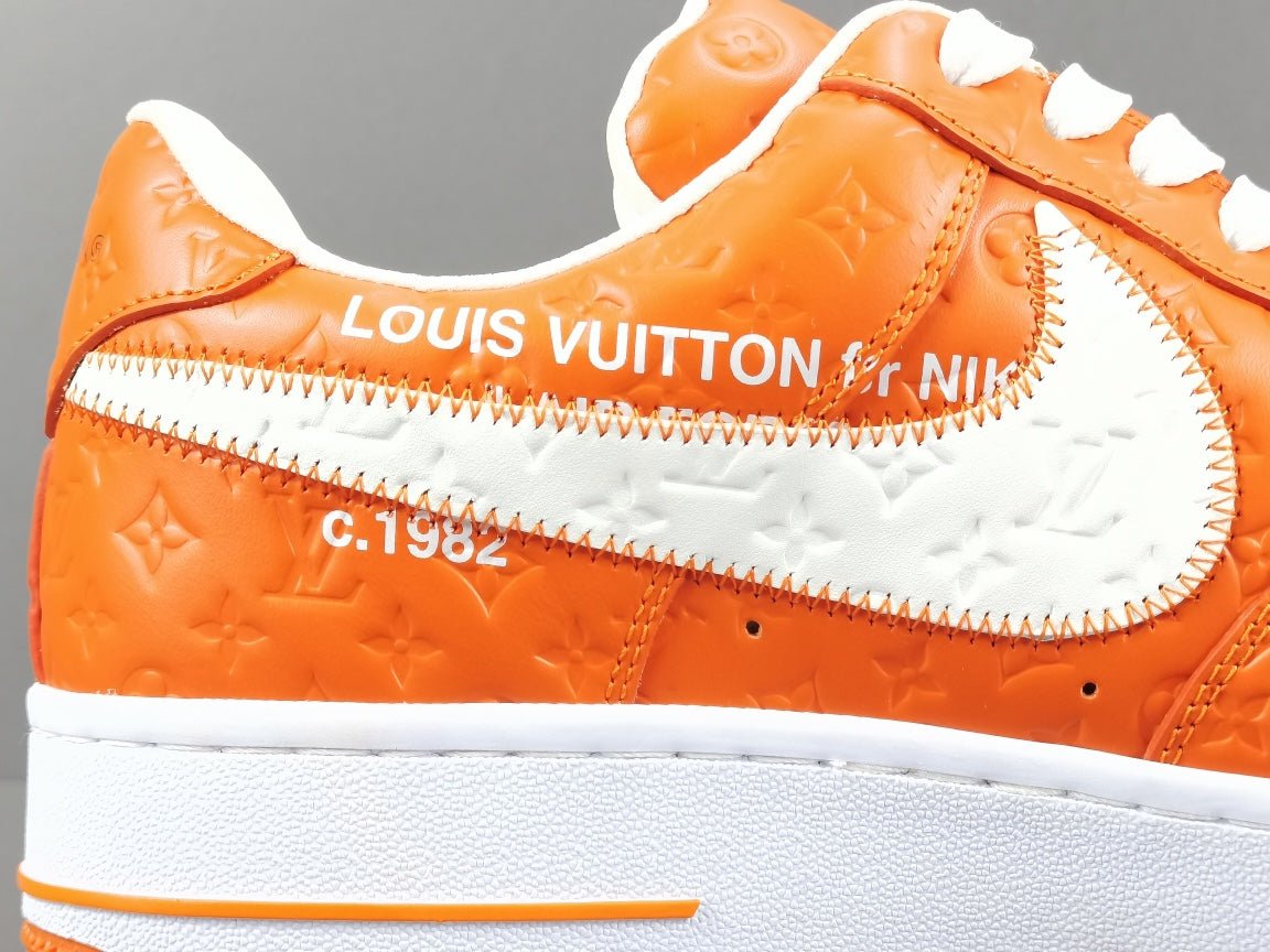 NIKE AIR FORCE 1 x LOUIS VUITTON ORANGE