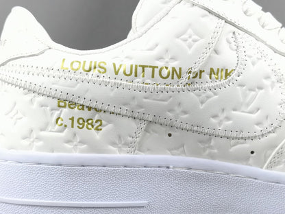 NIKE AIR FORCE 1 x LOUIS VUITTON WHITE